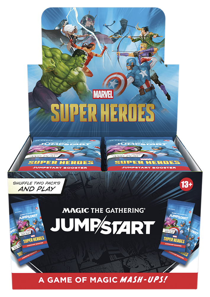 **PRE-ORDER** MTG Jumpstart Booster Box - Marvel Super Heroes