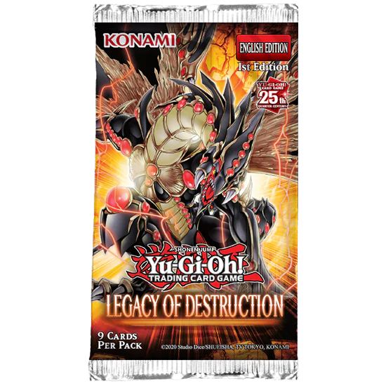 YGO Booster Pack - Legacy of Destruction