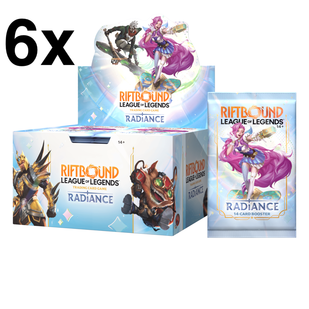 **PRE-ORDER** **LIMIT 1PP** Riftbound: League of Legends TCG Booster Case - Radiance