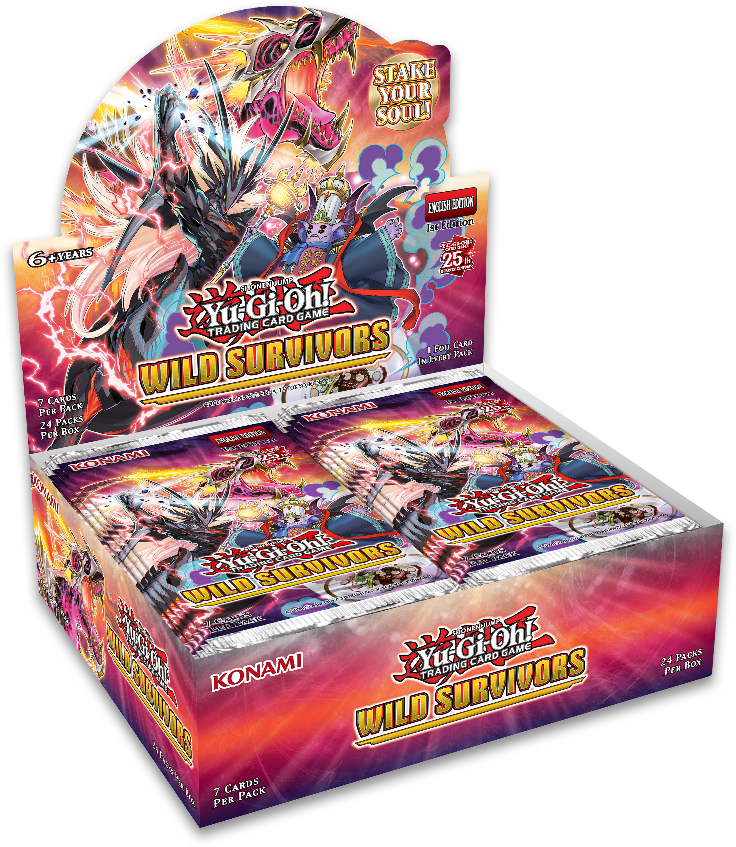 Yu-Gi-Oh! Wild Survivors Booster Box