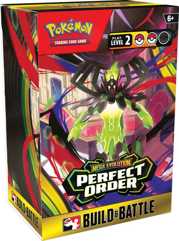 **PRE-ORDER** PKM Build & Battle Box – Mega Evolution: Perfect Order