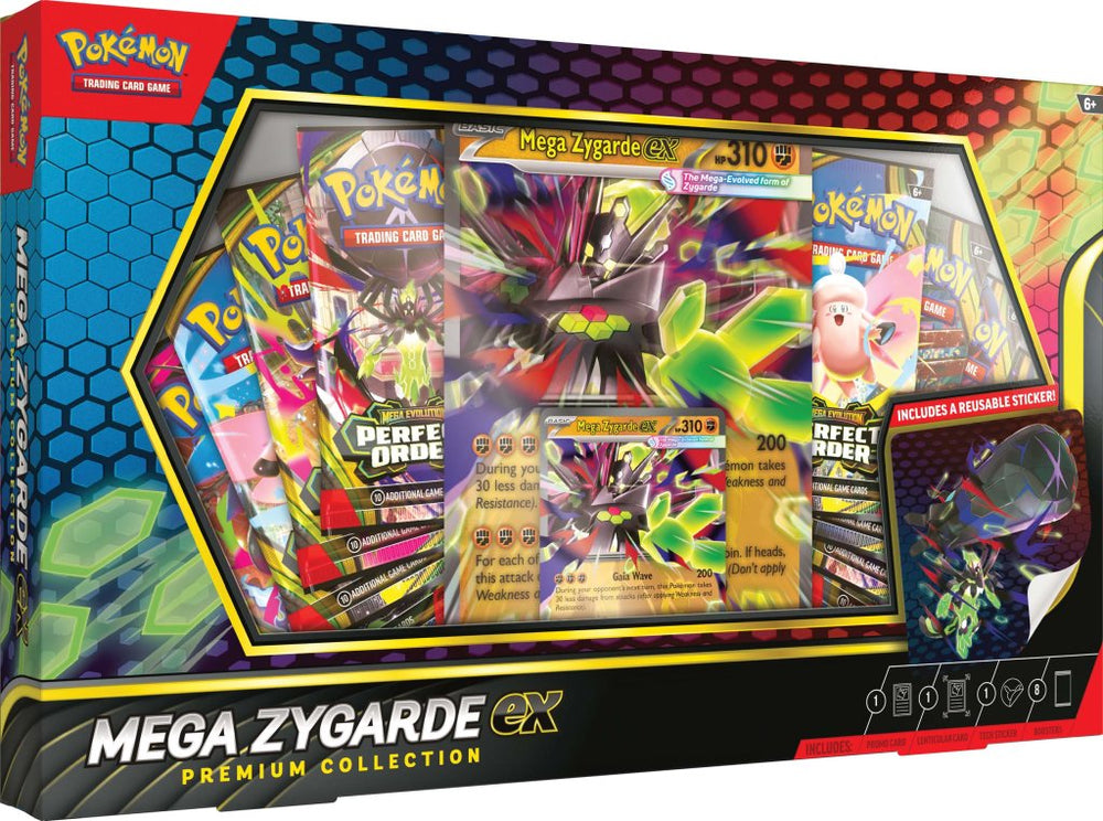**PRE-ORDER** **LIMIT 1PP** Pokémon TCG: Mega Zygarde ex Premium Collection