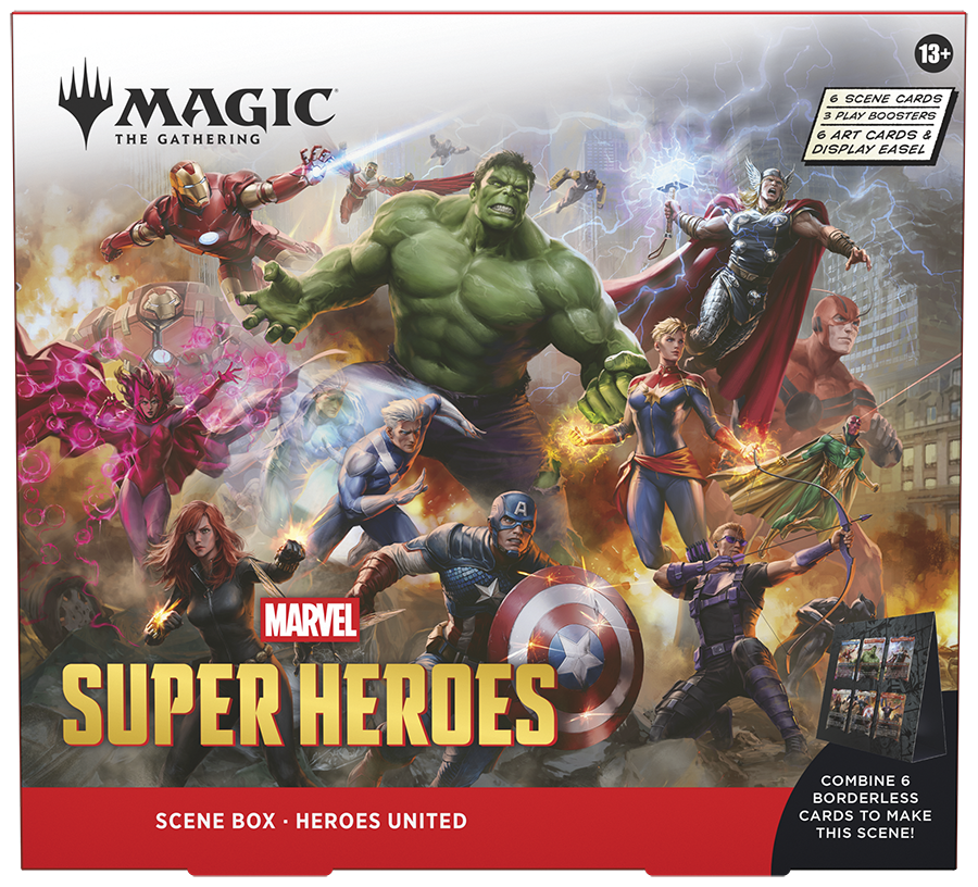 **PRE-ORDER** MTG Scene Display - Marvel Super Heroes