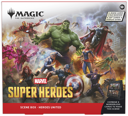 **PRE-ORDER** MTG Scene Display - Marvel Super Heroes