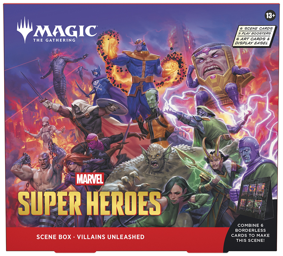 **PRE-ORDER** MTG Scene Display - Marvel Super Heroes