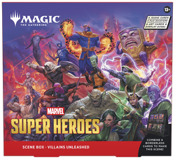**PRE-ORDER** MTG Scene Display - Marvel Super Heroes