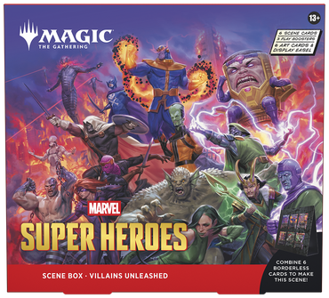 **PRE-ORDER** MTG Scene Display - Marvel Super Heroes
