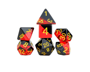 Sirius Dice Set - Brimstone