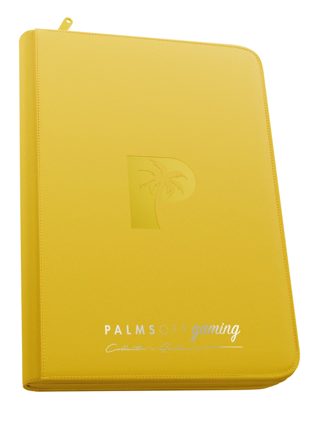 Palms Off - Collector's Series Clear Top Loader Zip Binder