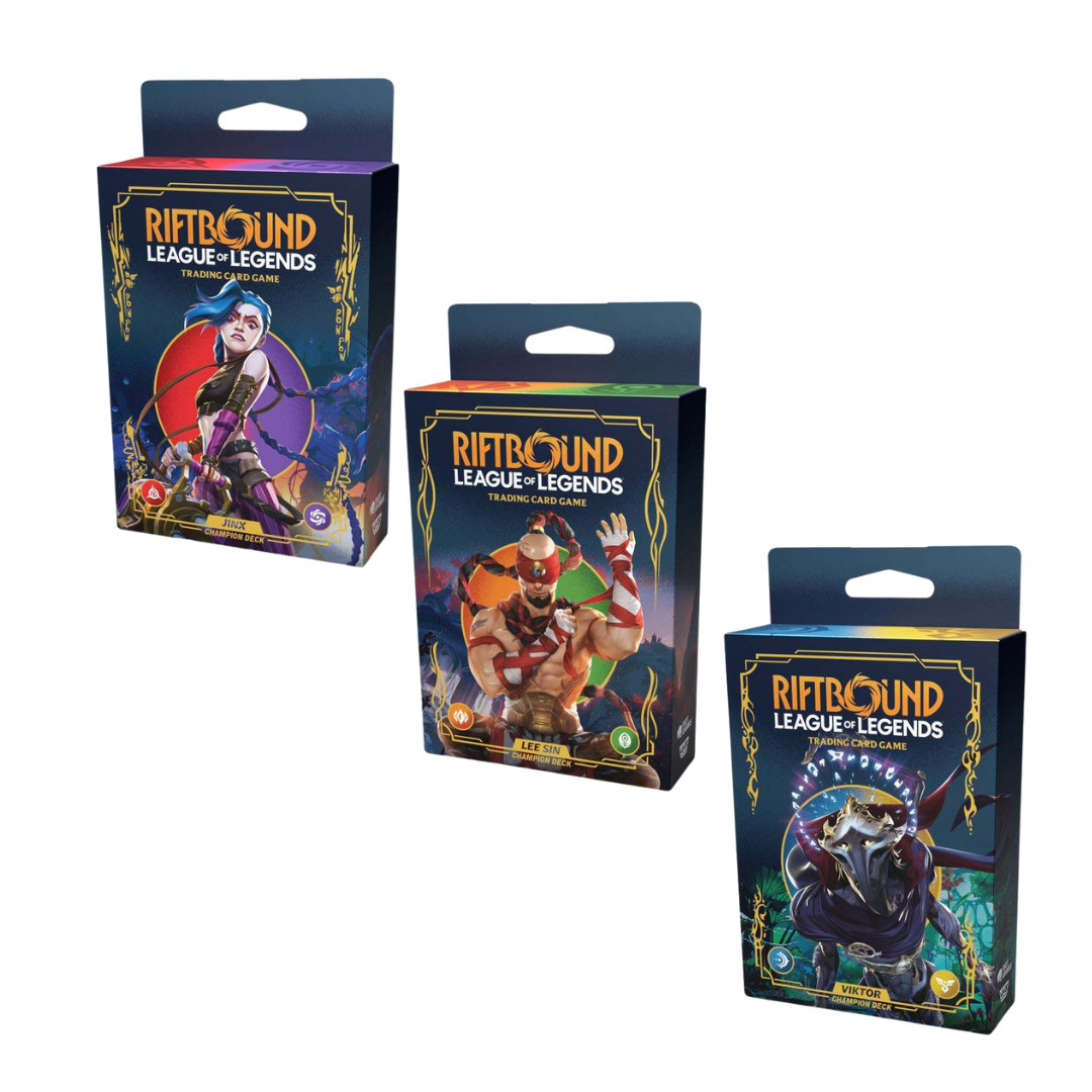 **PRE-ORDE** Riftbound: League of Legends TCG Champion Decks – Origins