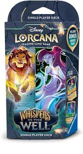 Disney Lorcana TCG - Whispers in the Well Starter Decks