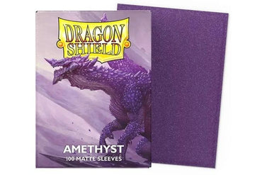 Dragon Shield: Standard 100ct Sleeves - Amethyst (Matte)