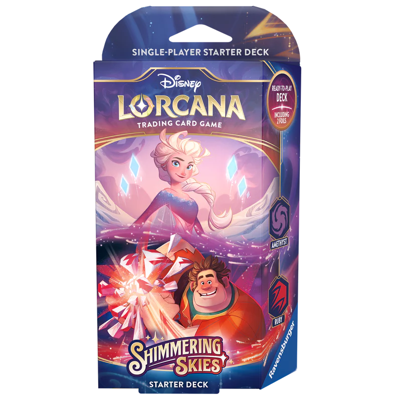 Disney Lorcana TCG Shimmering Skies Starter Decks