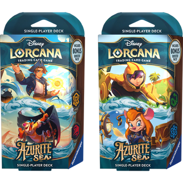 *PRE ORDER* Disney Lorcana TCG - Azurite Sea Starter Decks