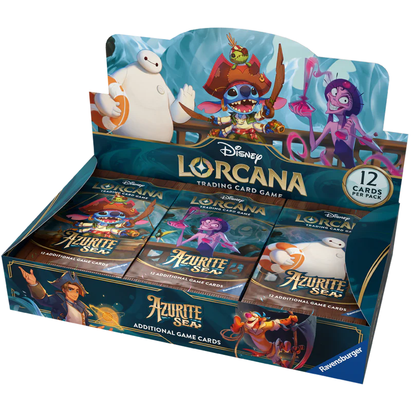 Disney Lorcana TCG - Azurite Sea Booster Box