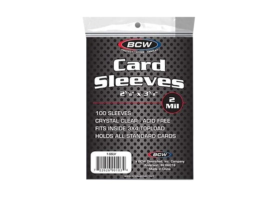 BCW - Clear Sleeves 100ct
