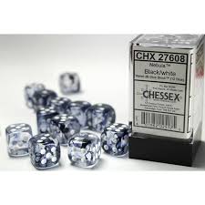 Chessex: D6  Nebula™ Dice sets - 16mm