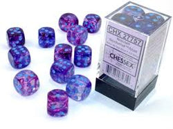 Chessex: D6  Nebula™ Dice sets - 16mm