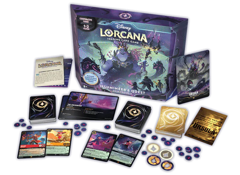 Disney Lorcana TCG Ursula's Return Gift Set - Illumineer's Quest Deep Trouble