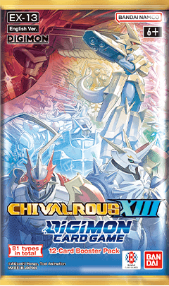 **PRE-ORDER** DGM Booster Pack EX13 – Chivalrous XIII