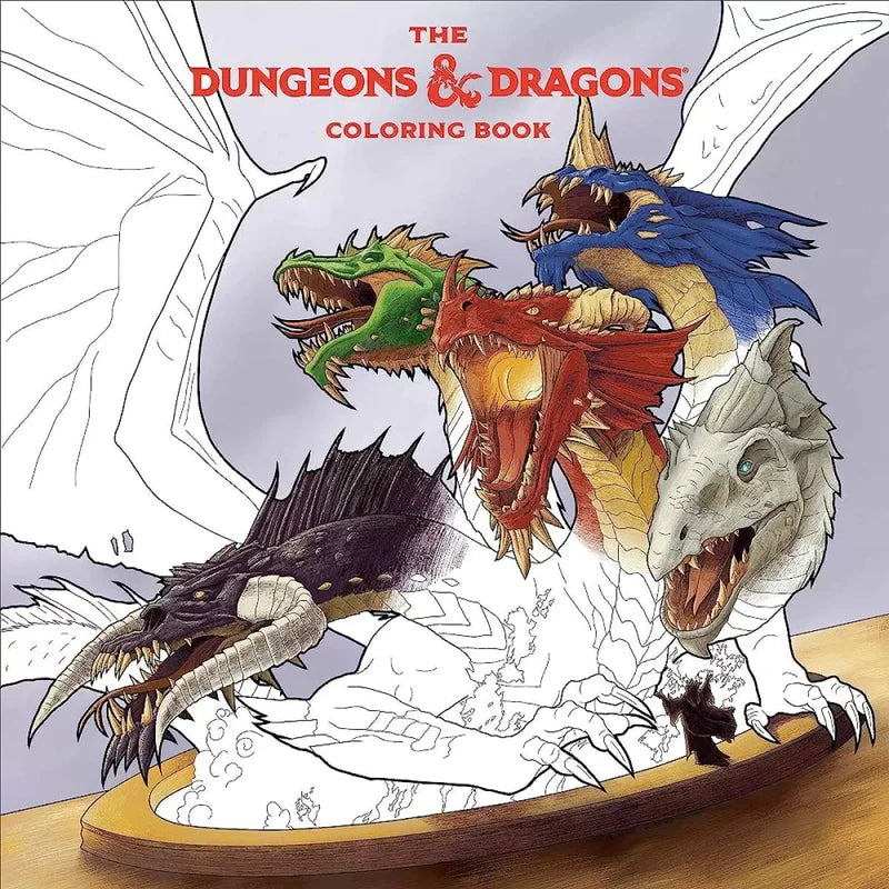 Dungeons & Dragons - Coloring Book