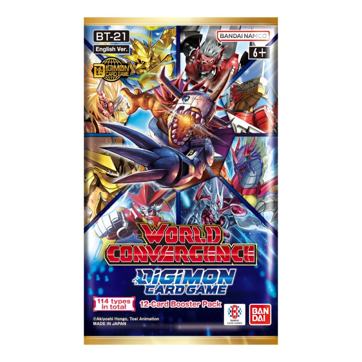 DGM Booster Pack BT21 – World Convergence