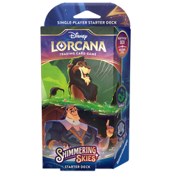 Disney Lorcana TCG Shimmering Skies Starter Decks