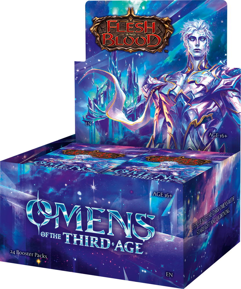 **PRE-ORDER** **LIMIT 4PP** FAB Booster Box - Omens of the Third Age