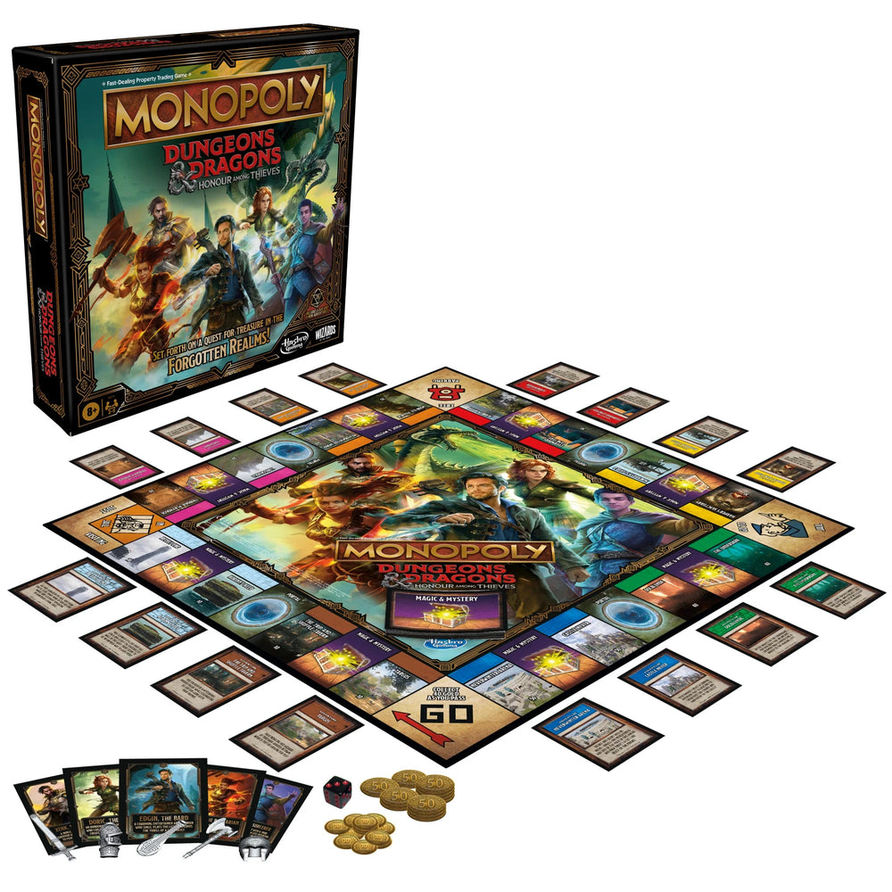 Monopoly - Dungeons and Dragons Honor Among Thieves