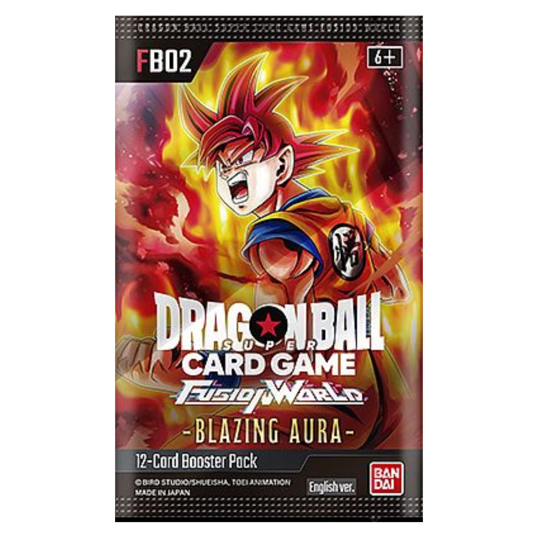 Dragon Ball Super Card Game Fusion World Booster Pack Blazing Aura [FB02]