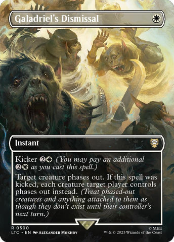 Galadriel's Dismissal (Borderless) [The Lord of the Rings: Tales of Middle-Earth Commander]