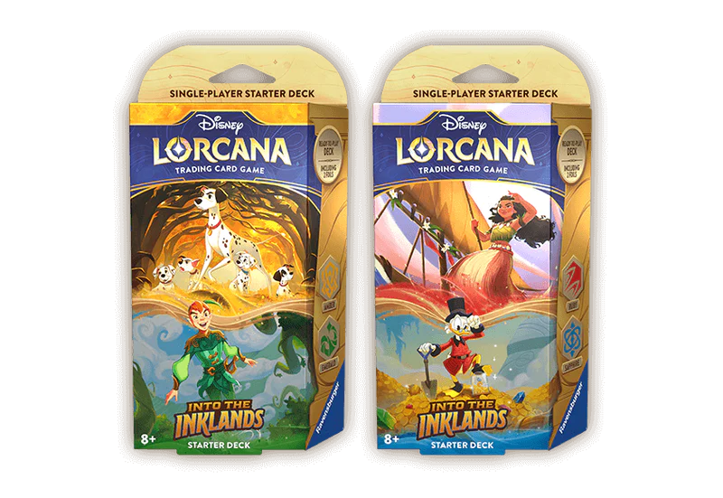 Disney Lorcana TCG Into the Inklands Starter Decks