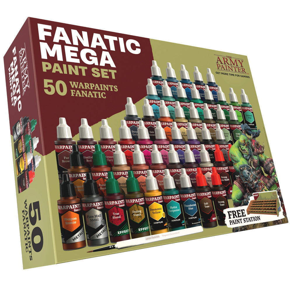 The Army Painter: Fanatic Mega Paint Set