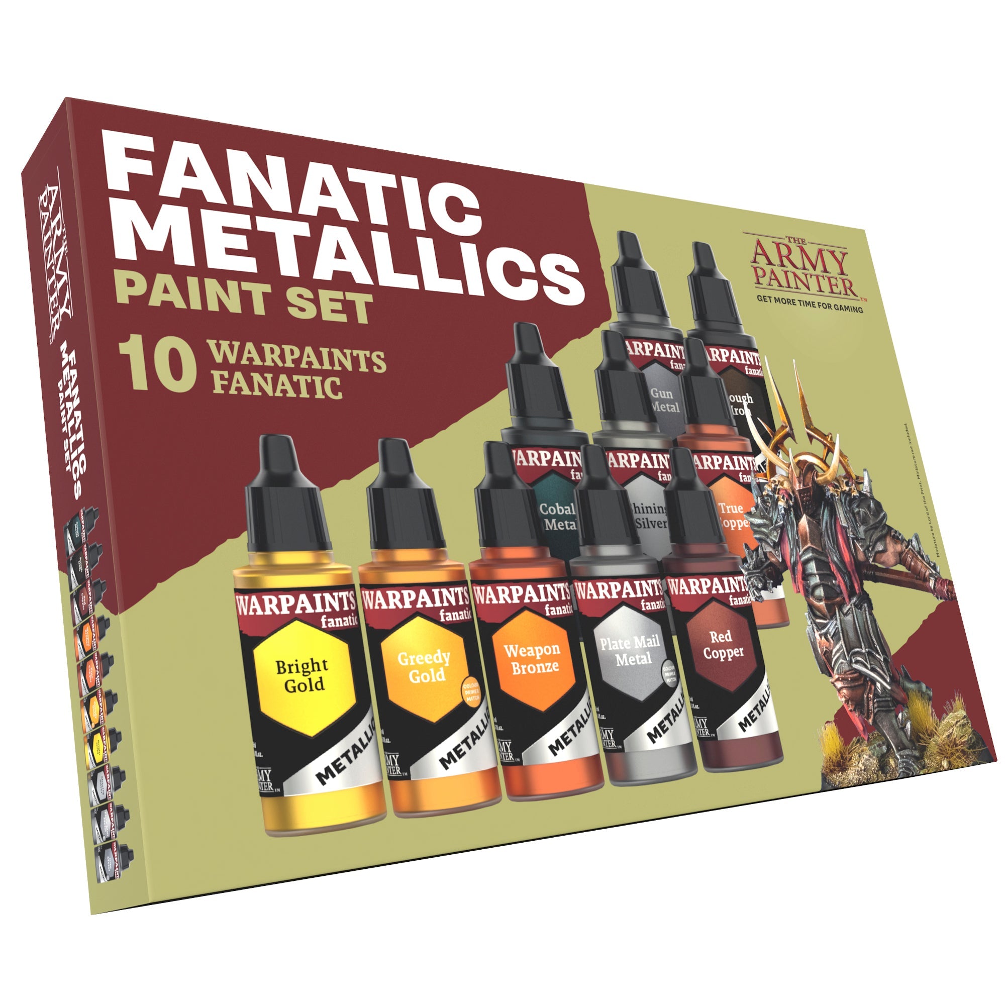 The Army Painter: Fanatic Metallics Paint Set