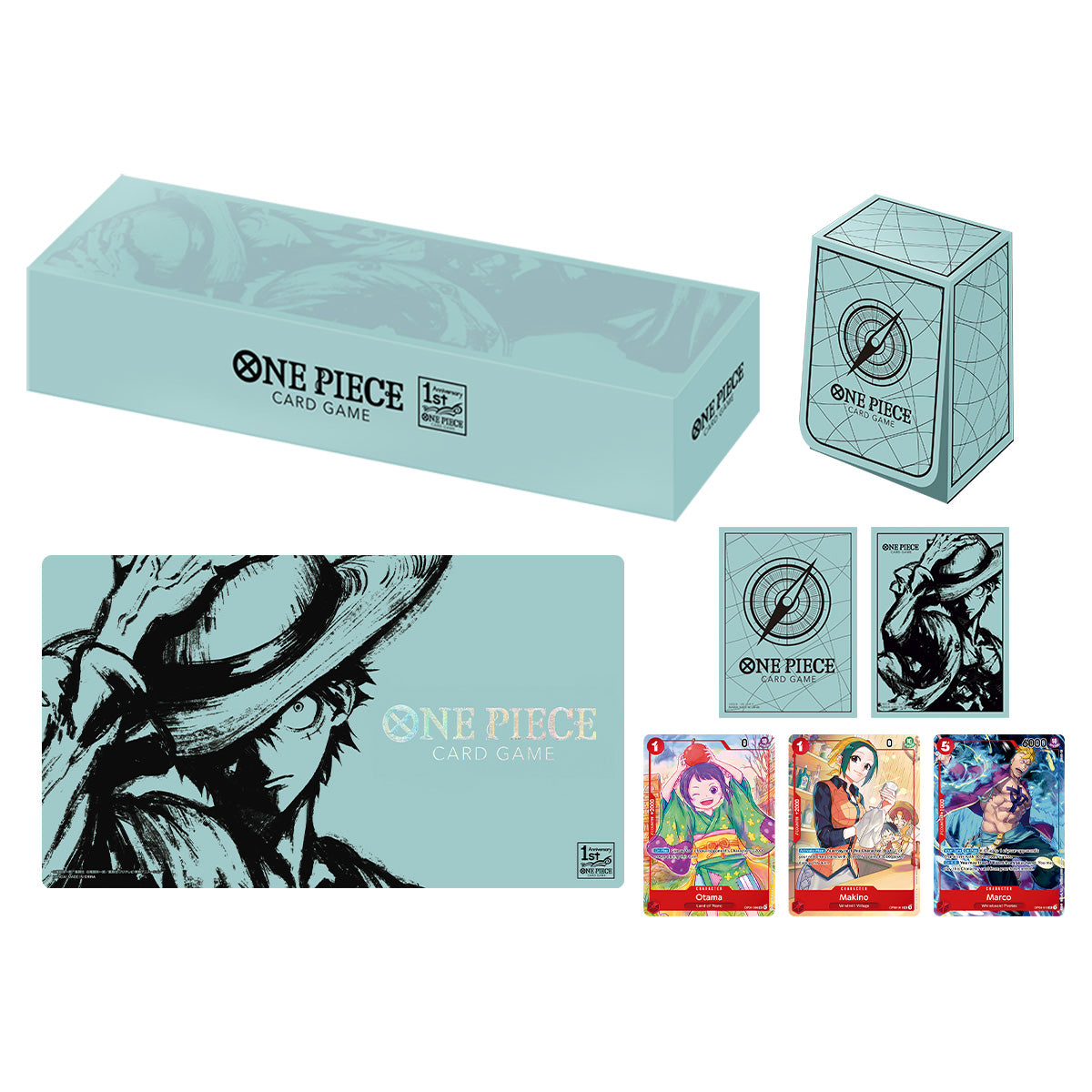 *PRE ORDER* One Piece Card Game - Japanese 1st Anniversary Set