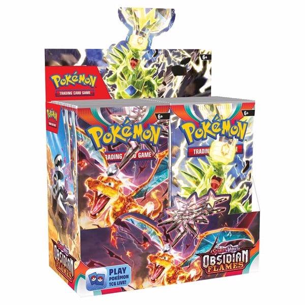 PKM Booster Box - Scarlet & Violet 3: Obsidian Flame