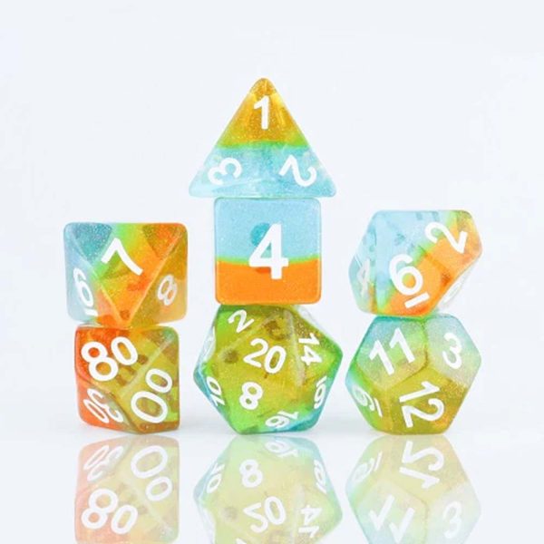 Sirius Dice Set - Ocean Dusk