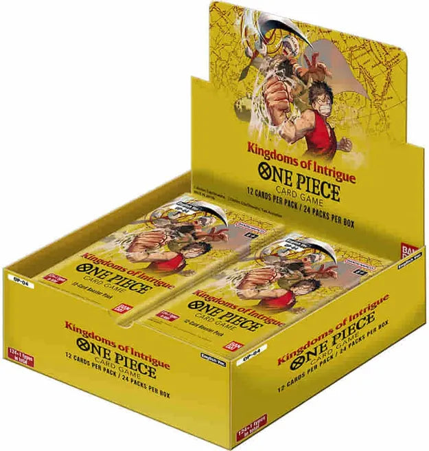 One Piece TCG Kingdoms of Intrigue OP-04 - Booster Box