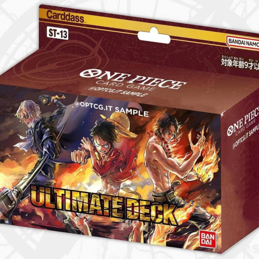 one piece card game the three brothers ultra deck st-13 ST13 Starter Character Cost ULTRA DECK -The Three Brothers-