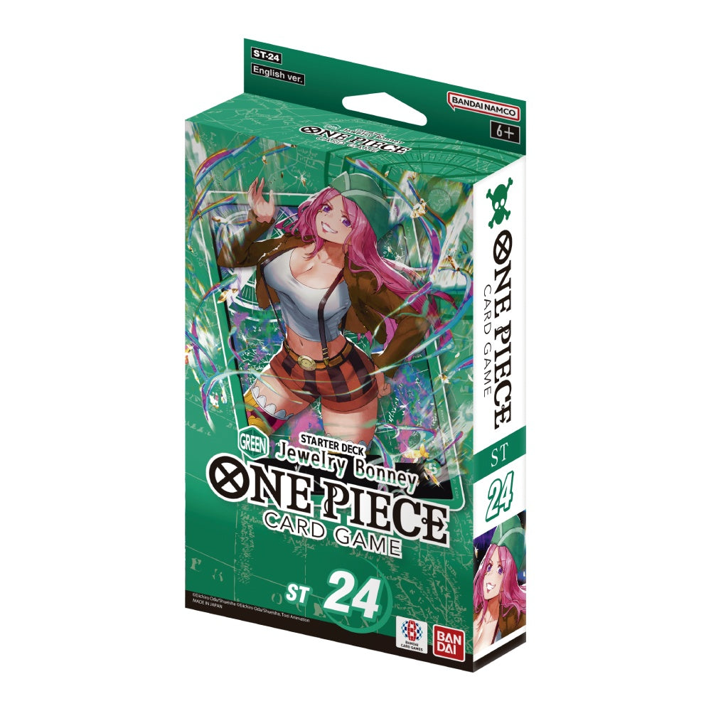 One Piece TCG - Green Jewelry Bonney Starter Deck [ST-24]