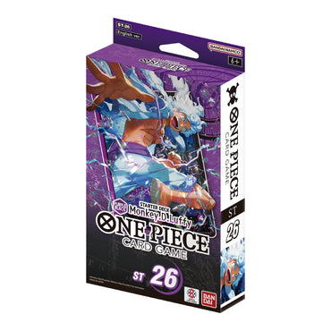 **PRE-ORDER** One Piece TCG - Purple/Black Monkey.D.Luffy Starter Deck [ST-26]