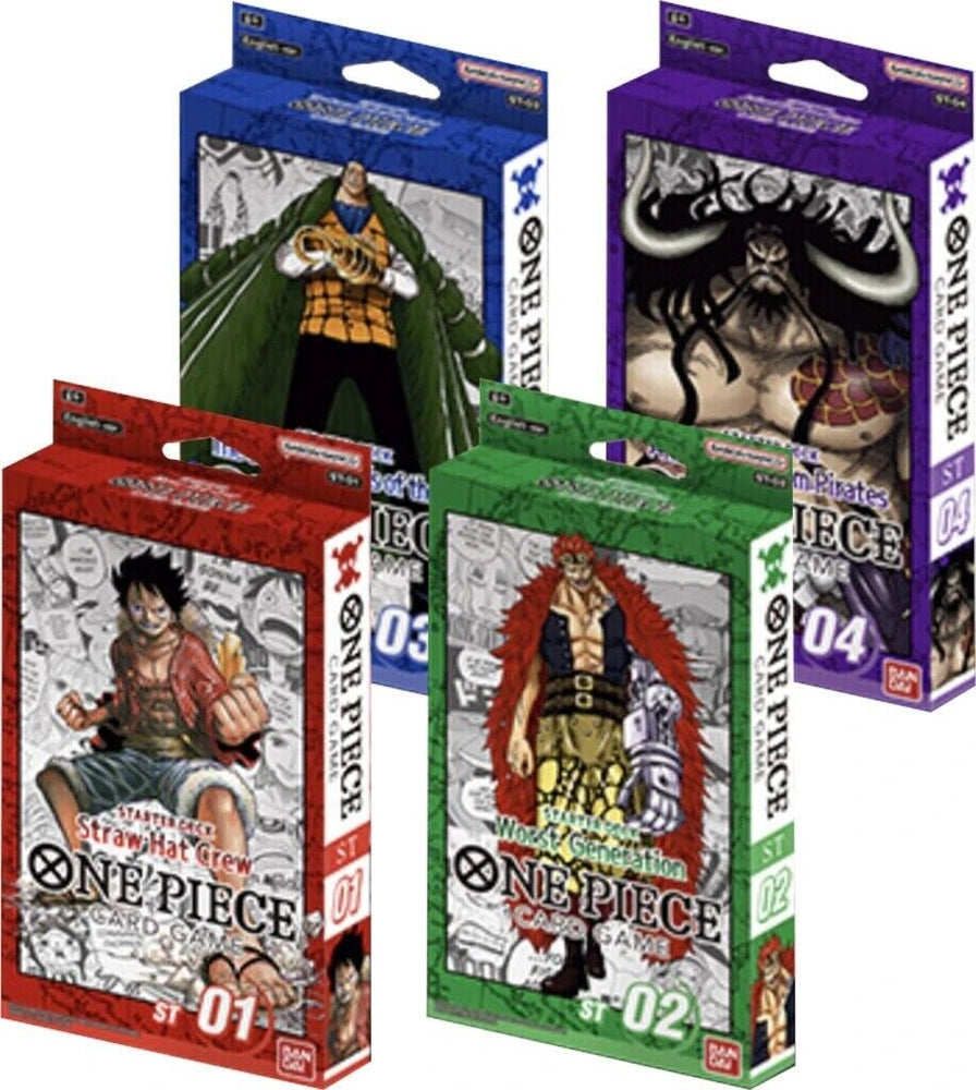 One Piece TCG - Starter Deck 01-04