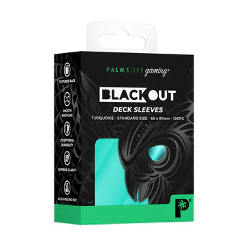 Palms Off Blackout Deck Sleeves (100ct)