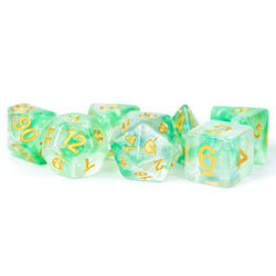 MDG - ETERNAL RESIN POLYHEDRAL DICE SET: FIRE