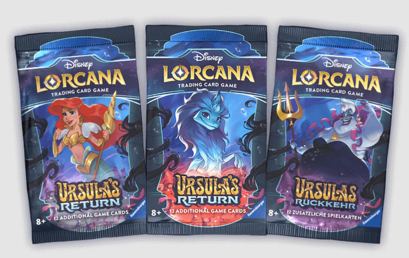 Disney Lorcana TCG Ursula's Return Booster Pack