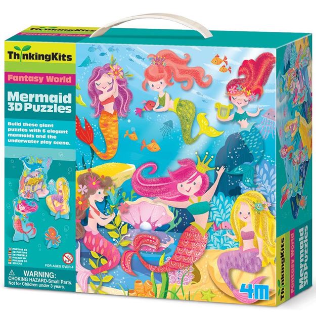 Thinking Kits 3D Puzzle - Mermaids