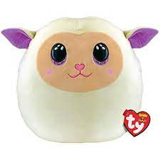 Squishaboo 35cm - Fluffy Lamb