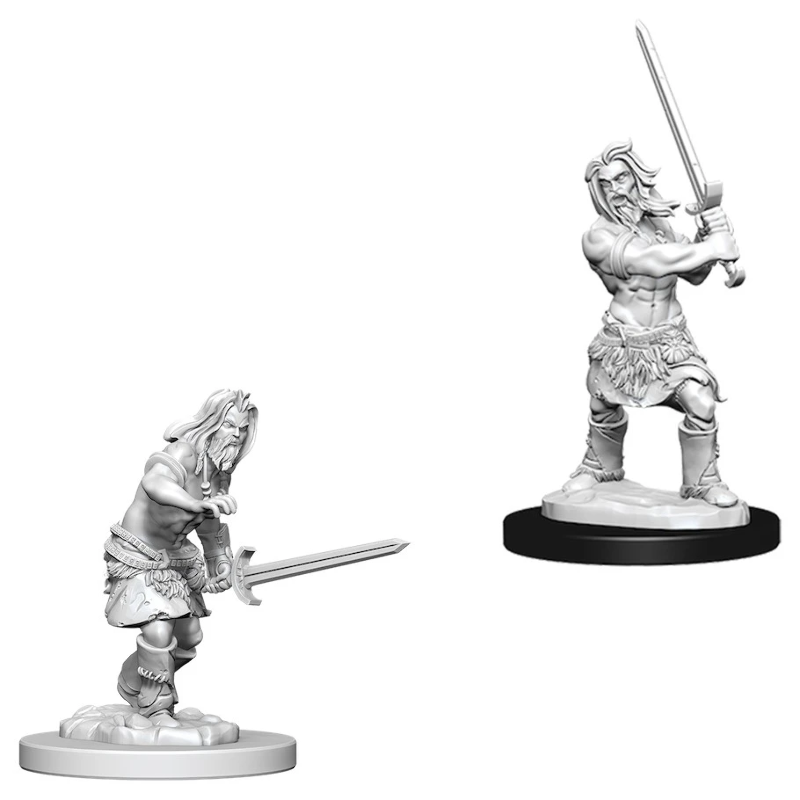 D&D Miniature Figurine - Barbarian