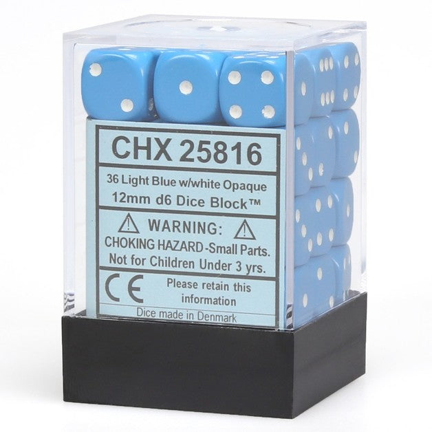 Chessex 36-Die Set - Opaque