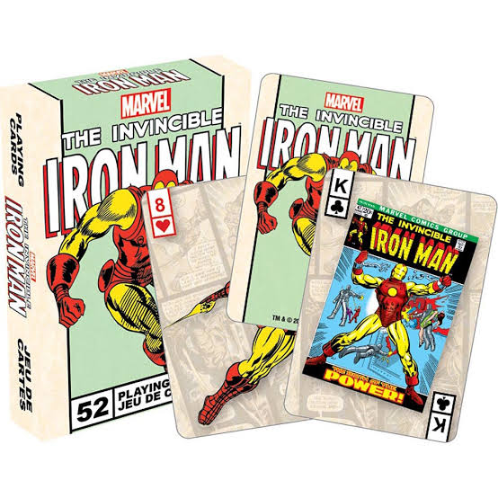The Invincible Iron Man Playing Cards